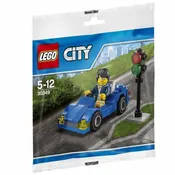 City 30349 Blue Sports Car