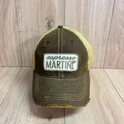 Espresso Martini Distressed Trucker Hat