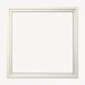 Andersen 400 Series Tilt-Wash Picture Window White Low-E4 High Performance Glass
