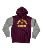 ASU Hockey Blue84 Block Hoodie