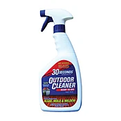 30 SECONDS 1Q30S6P Outdoor Cleaner, 1 qt Spray Bottle, Liquid, Light Yellow
