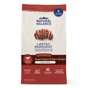 Natural Balance Limited Ingredient Reserve Grain Free Sweet Potato & Bison Recipe Dry Dog Food - 22 lb. Bag