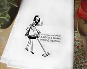 A CLEAN HOUSE TOWEL