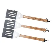 Engrave My Memories BEST FLIPPIN' DAD BBQ Spatula Grilling Tool