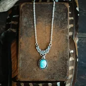 Always Bloom Turquoise Necklace