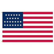 25 Star Historical US Flag