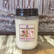 Apple Blossom- Mason Jar Candle — Liberty Vintage Marketplace