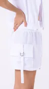 White Motion Cargo Short