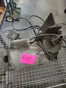 Worm Gear Motor & Foot Pedal