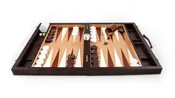 Classic Brown Tournament Backgammon Attaché
