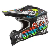 2 SRS Rancid Helmet Black/White