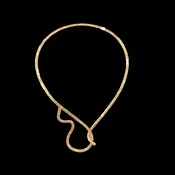 14k Gold Filled Hammered Beta Neckwire