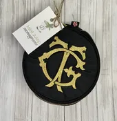 Button Bag with Monogram