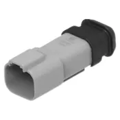 4-Pin DT Series Receptacle with Shrink Boot Adapter