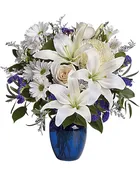 Beautiful in Blue Arrangement