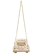 Just Married Beaded Clutch with strap