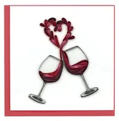 A Toast to Love Card