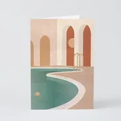 Pool with Arches