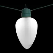 10" 15 LED White Jumbo Bulb