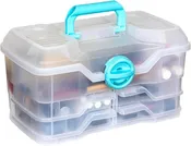 ArtBin 4-Tray Clear Art Supply Box