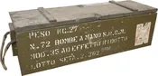 Italian Military Grenade Crate