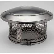 10" Selkirk Round Top with Spark Arrestor-210804