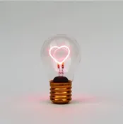 Heart Lightbulb — Imagine Artful Things