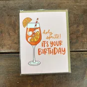 Aperol Spritz Greeting Card - Brittany Paige