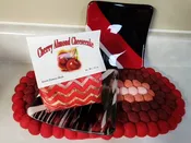Cherry Almond Cheesecake