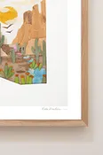 "Arizona" Flower Print