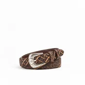Allens Boots Exclusive Taper Peat Elephant Belt #2W-V