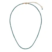 18k Blue Diamond Bead Necklace