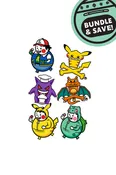 6 MINI STICKER BUNDLE - Catch 'em Cake