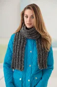 1 Ball Crochet Scarf