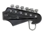 Black Enameled Guitar Head