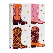 Cowboy Boots Canvas Print