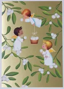 Angel Christmas Cards (#1440)<br><font color="red"><b>SMALLER CARD</b></font><br>by Caspari