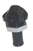 90 Degree Bypass Fitting 1/2″ Black
