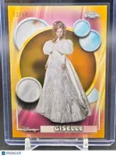 2026 Disney Topps Chrome Gold Giselle /50 #158