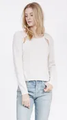 Amy Cut-Out Raglan Cashmere Sweater
