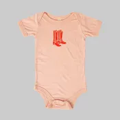 Baby Onesie - Peach
