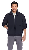 MICROFIBER GOLF JACKET  - NAVY