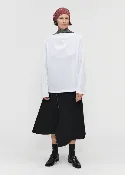 Bateau Shirt in White