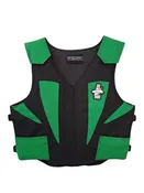 EPT Bull Riding Vest v3.0- Black & Green Cordura Child Sizes