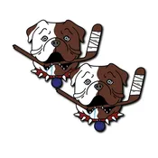 BULLDOGS HELMET DECAL