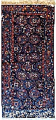 1880's Antique Shirvan 5x10 Area Rug