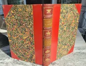 Ask Mamma Book by Robert Surtees, 1858, 1st Edition, Leech Hand colored Engravings, Root Binding — Sir Richards Antiques & Fine Art Center ~ Est. 1971