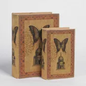 Butterfly House Book Boxes (Set of 2)