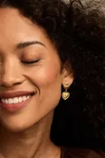 DANGLED HEART EARRINGS