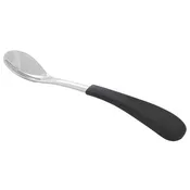 Avanchy Stainless Steel Infant Feeding Spoons (2 Pack) - Black